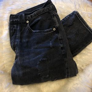 Distressed Mom Jean American Eagle